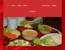 Tablet Screenshot of cherry-catering.com